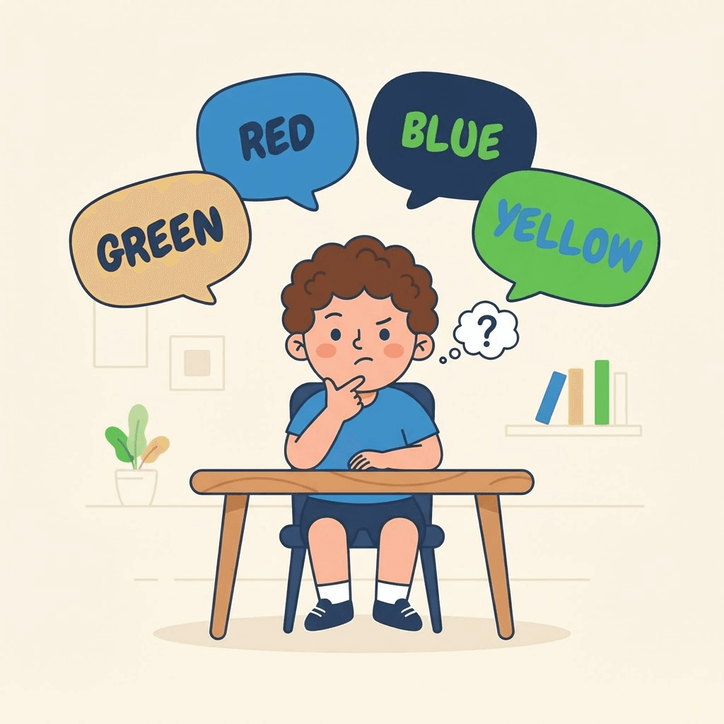 Ilustração do Jogo Stroop